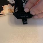 Talula  Black floral Cami Swing Tank Top Women's Size S small Photo 5