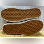 Vans Sneakers Women Size 10 Shoes Maroon Red canvas Old Skool Leather Photo 4