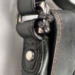 Fossil Claudia Black Leather Versatile Shoulder/Crossbody Bag Flap Pockets Photo 13