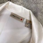 Vintage satin American Eagle retro y2k button up blouse Size M Photo 1