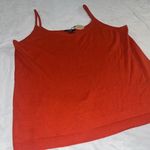 NYDJ  NWT Linen Blend Orange Knit Tank Top Small Photo 1