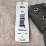 Justify  Dusty Olive Belted Mini Skirt Women’s Size Medium Photo 3