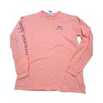 Simply Southern Long Sleeve Shirt God Country Family Arrow Feathers Pink Sz M Photo 0