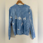 Sporty And Rich Blue Tie Dye Crewneck Side S Photo 1
