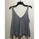 Intimately Free People Dani Ribbed Swing Tank Top Size Small Gray Photo 3
