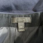 J.Crew Womens Wrap Mini Skirt Navy Back Zip Lined Shorts Career Work Size 00 Photo 2