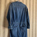 Current/Elliott Current/Elliot Women’s The Crew Studded Denim Jumpsuit Outfit Size 4 Rompers Photo 3