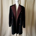 Vintage Bill Haire for Friedricks Sport Wool Coat Black Brown Double Breasted M Size M Photo 10