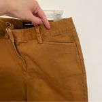 Lands' End LANDS’ END Mid Rise Slim Leg Chino Crop Pants Brown Cotton Cropped Chinos Work 8 Photo 15