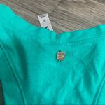 Fabletics  Athletic Teal Tank Top; size Small Photo 5