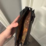 Brighton VTG Black Pebbled Leather Clutch Wallet Crossbody Bag Purse Photo 7