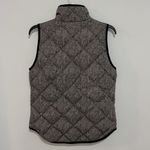 J.Crew  Vest Black and Cream with Gold Zipper Size XS Photo 4