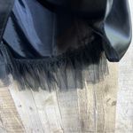 Gunne Sax Jessica McClintock for Size 13/14 Sleeveless Prom Black & Gold Dress Photo 6