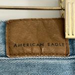 American Eagle Ripped Mom Jeans Blue Size 0 Long Photo 6