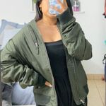 American Eagle s Green Bomber Jacket Photo 0