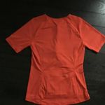 Athleta  ORANGE RUCHED YOGA ATHLETIC TOP. M Photo 3