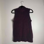 French Connection Women's Waffle Knit Mock-neck Sleeveless Sweater Small Photo 5