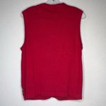 Bechamel Christmas Sweater Vest‎ Penguins Red Size L Photo 3