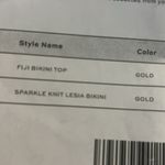 Ramy Brook Lesia sparkle knit bikini 👙 SET ✨New w tags. Photo 13