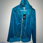 Velour Tracksuit NWT Blue Size XL Photo 1