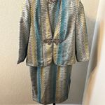 Shrahama fashionable italy style dress suit sz 13 Green Photo 7