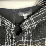 Slate + Willow Black Plaid Long Sleeve Romper Party Holiday Women's Small Photo 5