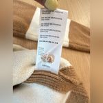 Anthropologie  Rebekah Sweater Striped Brown White Size XS 2122 Photo 5