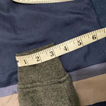 Aeropostale  Blue Denim Hoodie Jacket with Grey Sleeves Photo 6