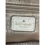 Kate Spade  Cream Wellesley Ostrich Embossed‎ Leather Tote Shoulder Handbag Purse Photo 10