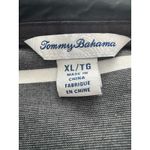 Tommy Bahama  Sombra Dress Size XL Black White Stripe Nautical Beach Tie Waist Photo 8