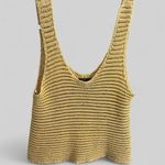 Torn By Ronny Kobo Tank ladies size Small coastal bohemian gold shimmer woven Photo 0