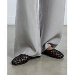 Dear Frances Balla Weave Flats in Black 36 With Box Womens Leather Shoes Size 5 Photo 15