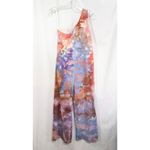 Princess Polly Princess‎ Polly Size 0 Jumpsuit Handmade Tie Dye One Shoulder Wide Leg 988 Photo 2