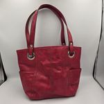 Relic Vintage by Fossil Hot Pink Faux Leather Shoulder Bag Purse Handbag Y2K Photo 4