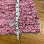 Billabong Knit Sweater Womens Size Large Pink Purple Mock Neck Wool Blend Y2K Photo 7