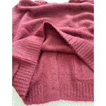 BP Soft Fuzzy Sweater Cardigan Red Burgundy NWT Small Photo 3