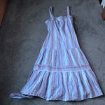 Crown & Ivy  Striped Linen Dress SIZE Mp Photo 0