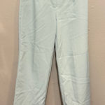 Avec Les Filles Green Cropped Wide Leg Career Dress Pants Womens Size 4 Photo 0