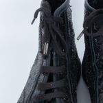 Gucci  California Black Glitter High Top Sneakers SIze 36.5 Photo 8