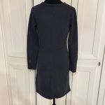 Athleta  Charcoal Ponte Long Sleeve Dress SP Photo 3