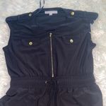 Emma & Michele  Women’s Jumpsuit size L color black good condition Photo 8
