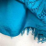 Lilly Pulitzer Kaleigh Shift Dress Teal Tidal Wave Fern Gallery Lace Size 2 Photo 9