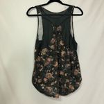 Lululemon Green Floral & Mesh Tank Photo 4