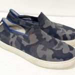 Rothy's  The Original Slip On Sneaker Womens Size 7.5 Gray Black Camo Knit Shoes Photo 2