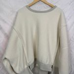 Free People Cozy Camden Oversized Fleece Sweater Size L Photo 8