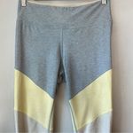 Outdoor Voices Color Block Springs Leggings Gray Cream Medium Photo 2