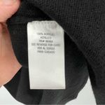 Sandra Darren Chevron Zig Zag Sweater Dress Gray White Burgundy, Size Medium Photo 5