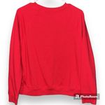 Levi's  retro women's size large red white classic crewneck sweatshirt longsleeve Photo 11