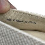 Dolce Vita “Elm” Ivory Floral Raffia Mule Flats Women’s 7 Spring Summer White Photo 5