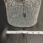 E|N Expressions NYC | Rhinestone Mini Tote w/Crossbody Strap Silver Photo 12
